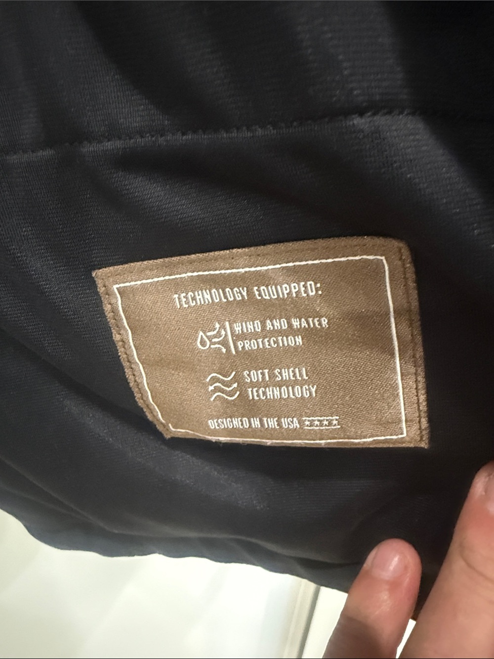 Ariat Black Performance Softshell Jacket with Sleeve Logo - Picture 3 of 5